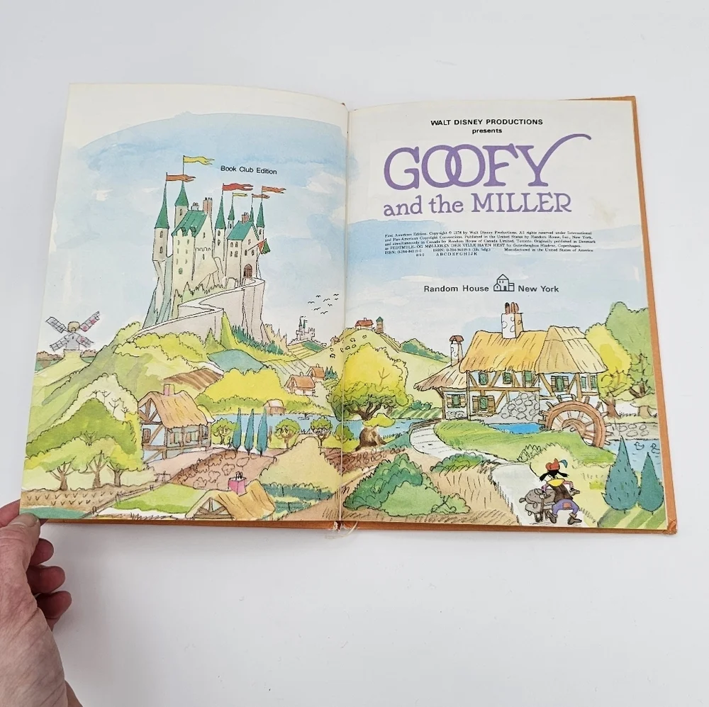 Walt Disney Goofy and the Miller Book 1978 HC 1st Ed - Picture 3 of 12